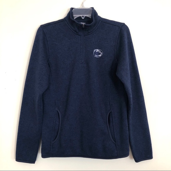 Charles River Apparel Sweaters - Penn State Blue Quarter Zip | M
